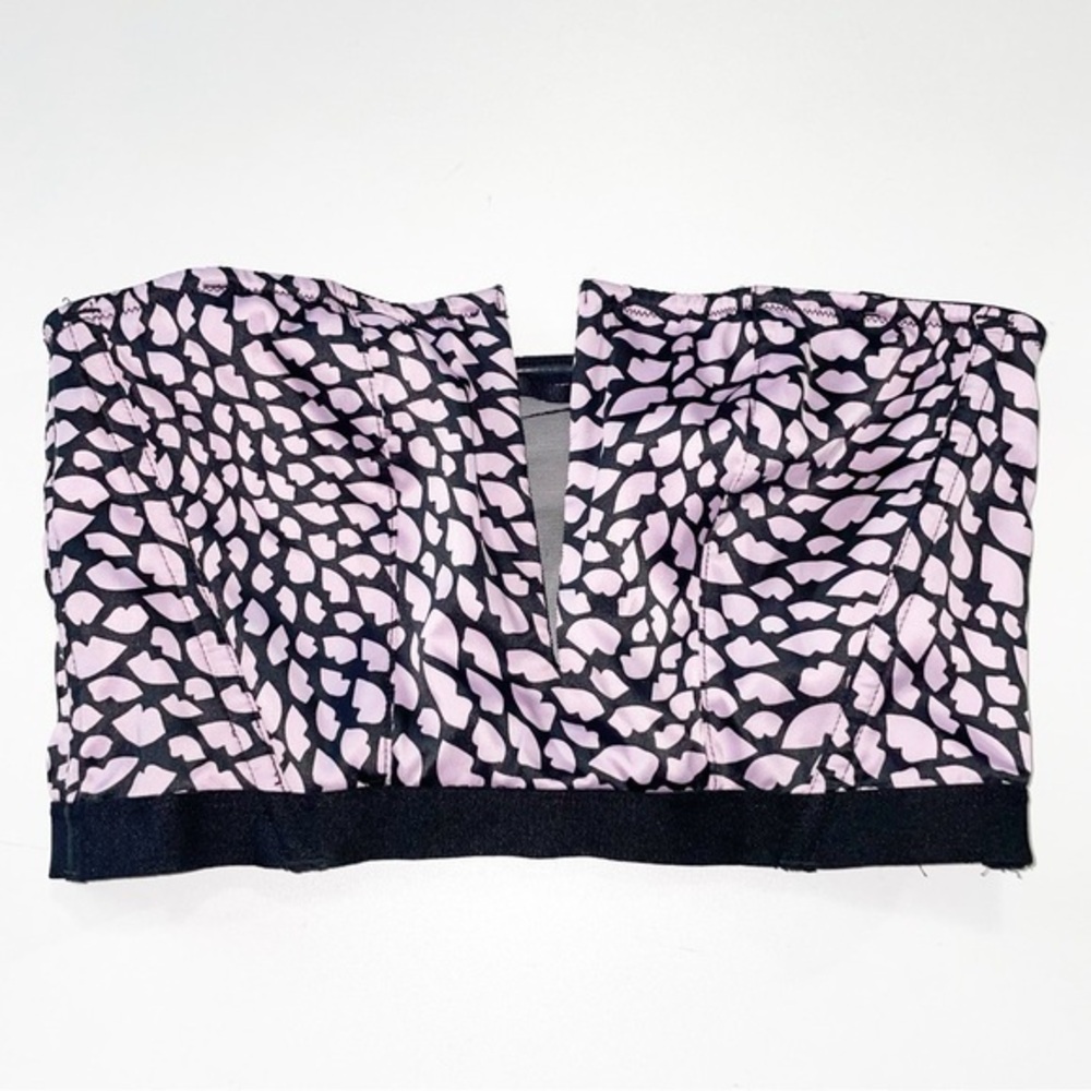Victoria’s Secret Corset Bandeau Lip Print